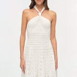 Simkhai - Jenna Eyelet Knit Mini Dress