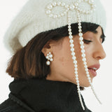 Jennifer Behr - Presley Bow Beret -- Snow