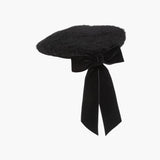 Jennifer Behr - Wide Velvet Bow Beret