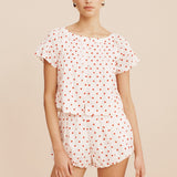 Posse - PALOMA BLOUSE - PETITE POLKA DOT