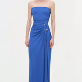 Simkhai - Emma Draped Jersey Bustier Gown