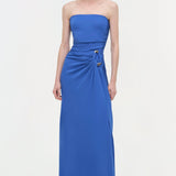 Simkhai - Emma Draped Jersey Bustier Gown