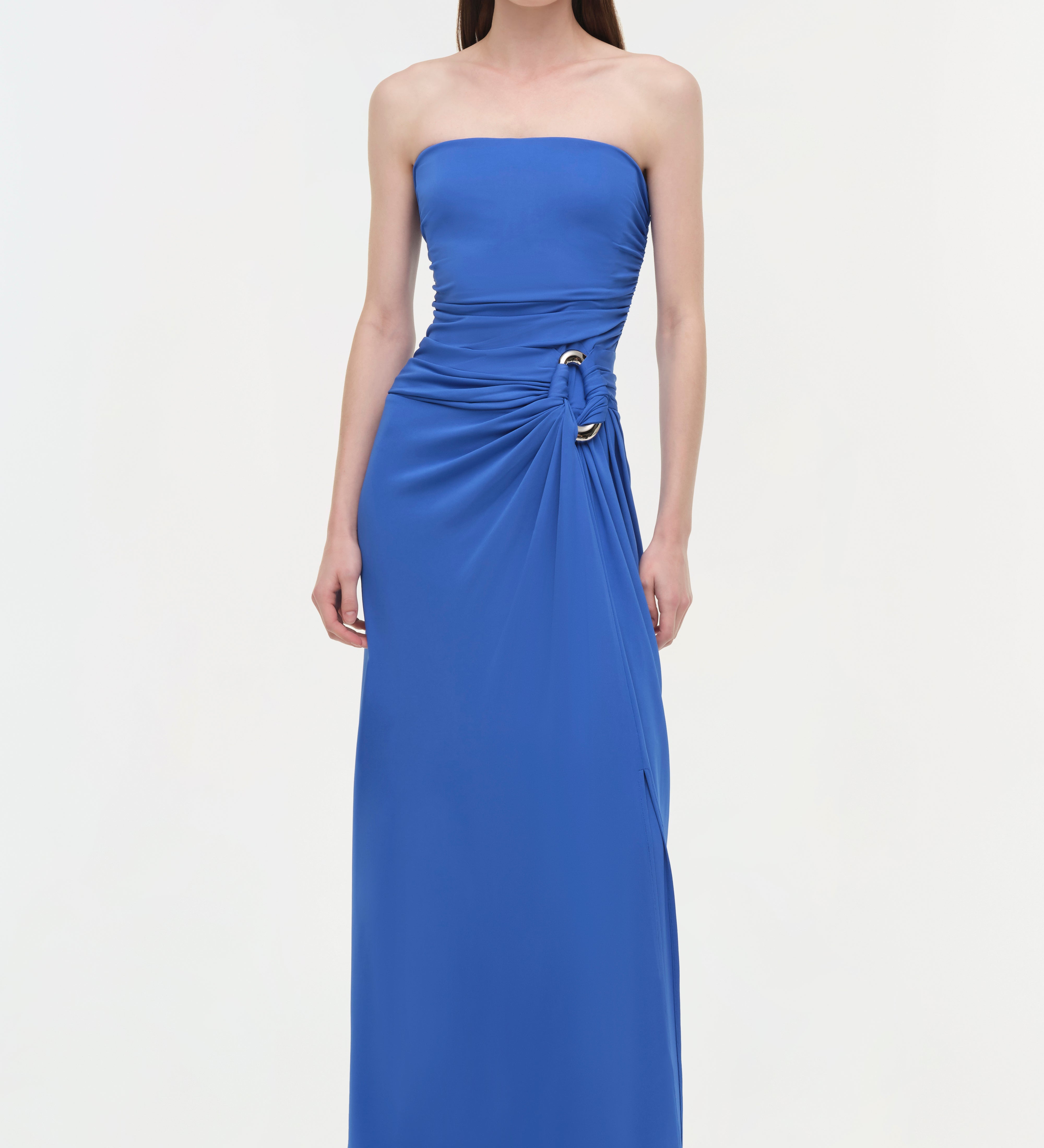 Simkhai - Emma Draped Jersey Bustier Gown