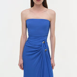 Simkhai - Emma Draped Jersey Bustier Gown
