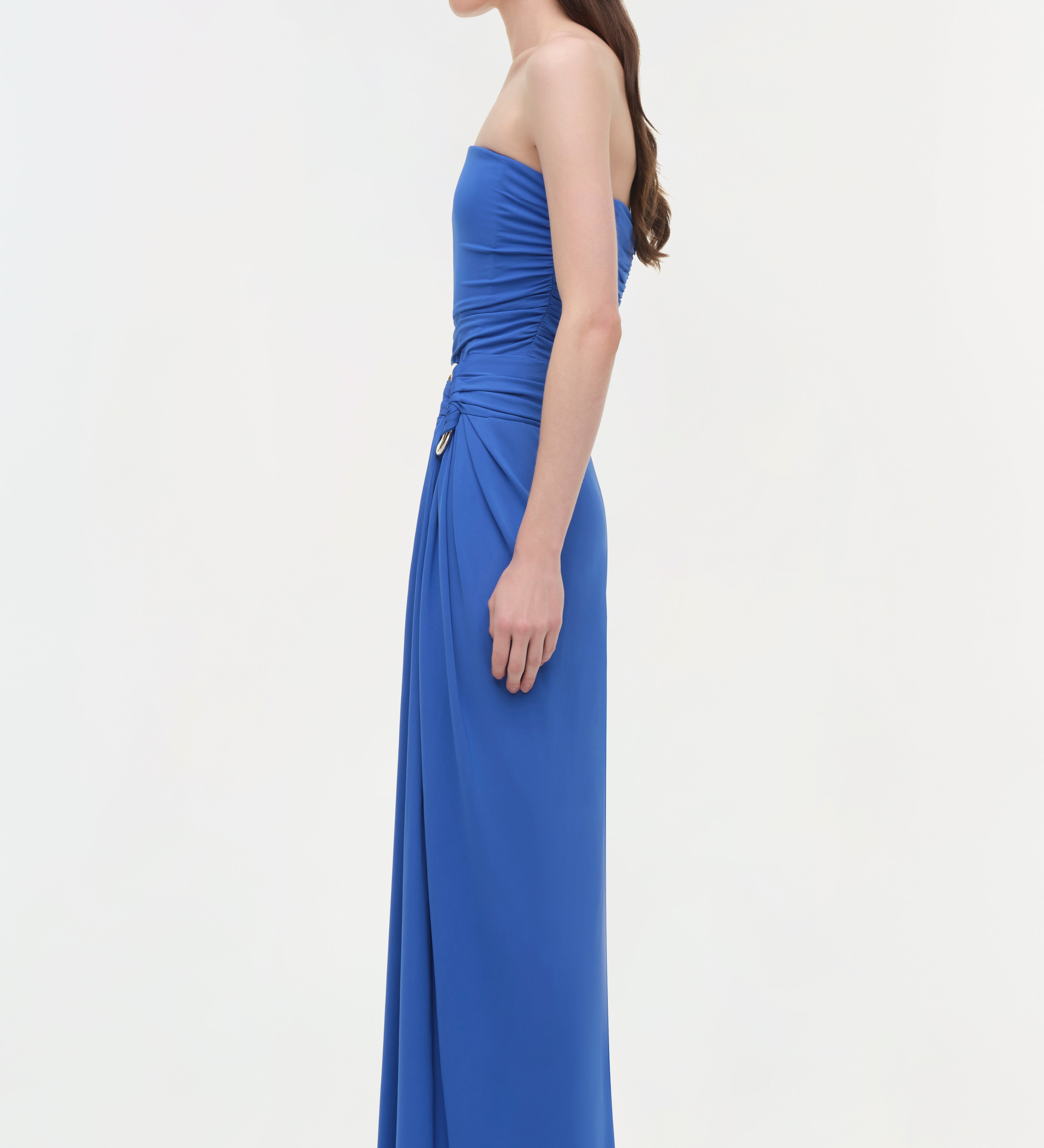 Simkhai - Emma Draped Jersey Bustier Gown
