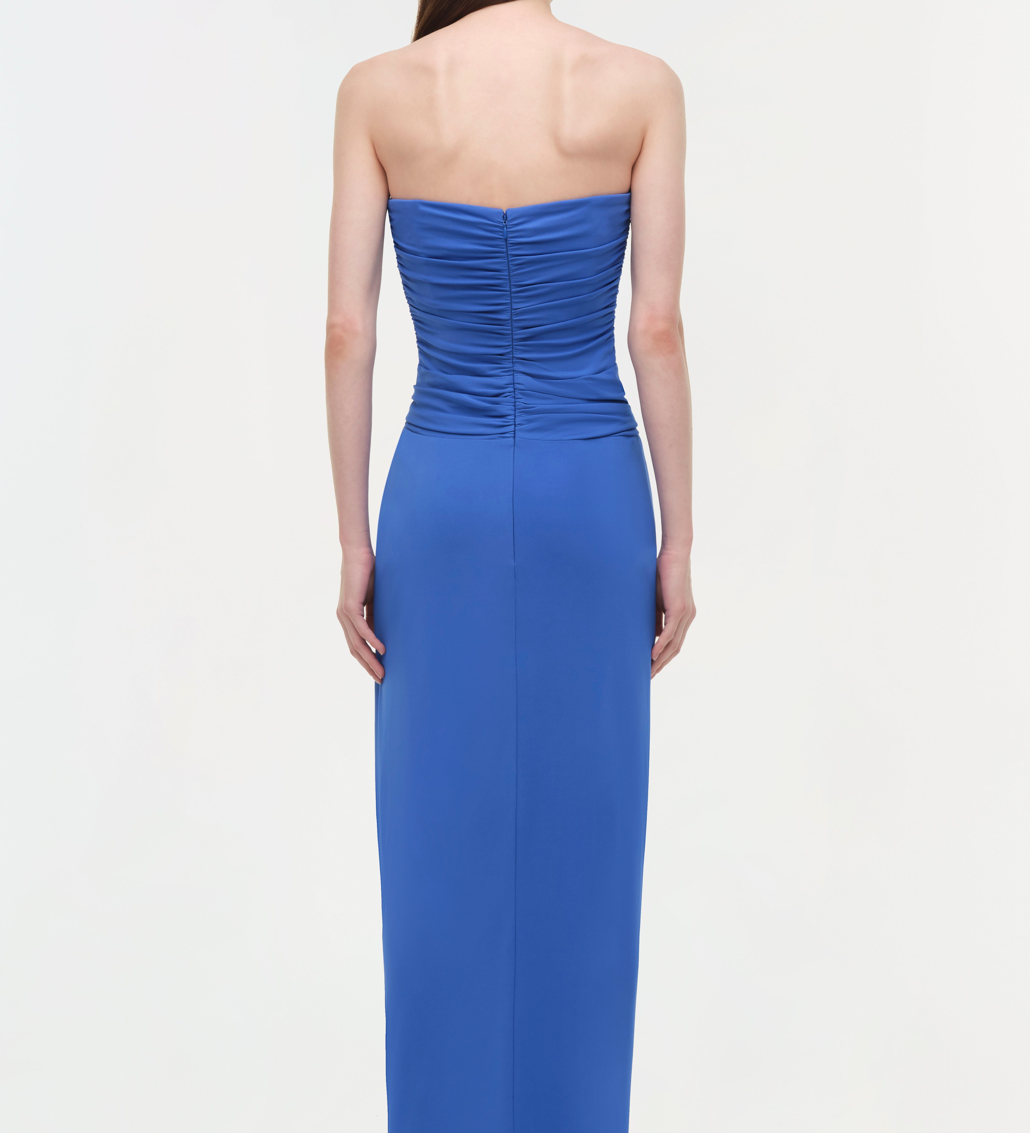 Simkhai - Emma Draped Jersey Bustier Gown