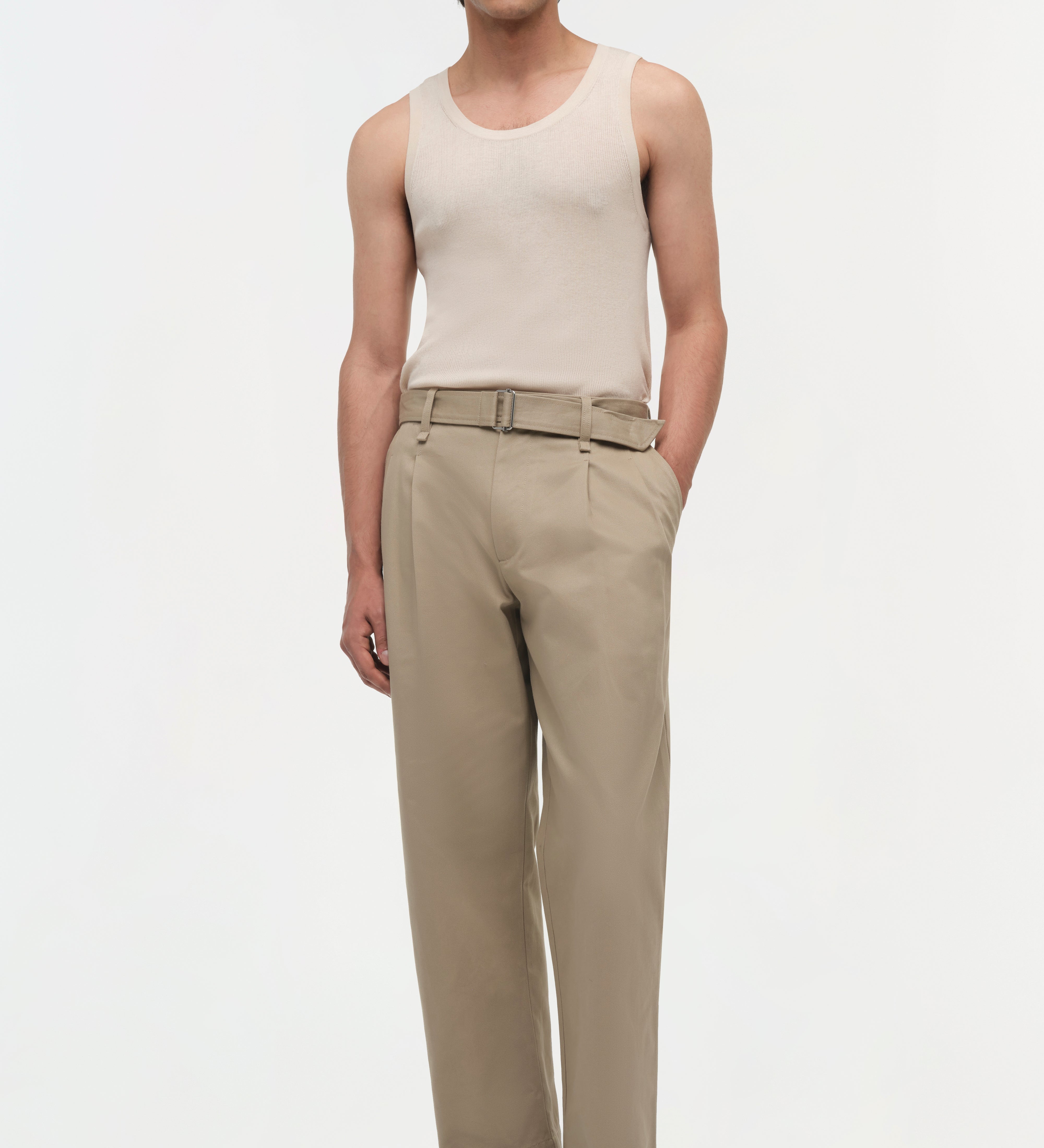 Simkhai - Kent Twill Pleated Pants