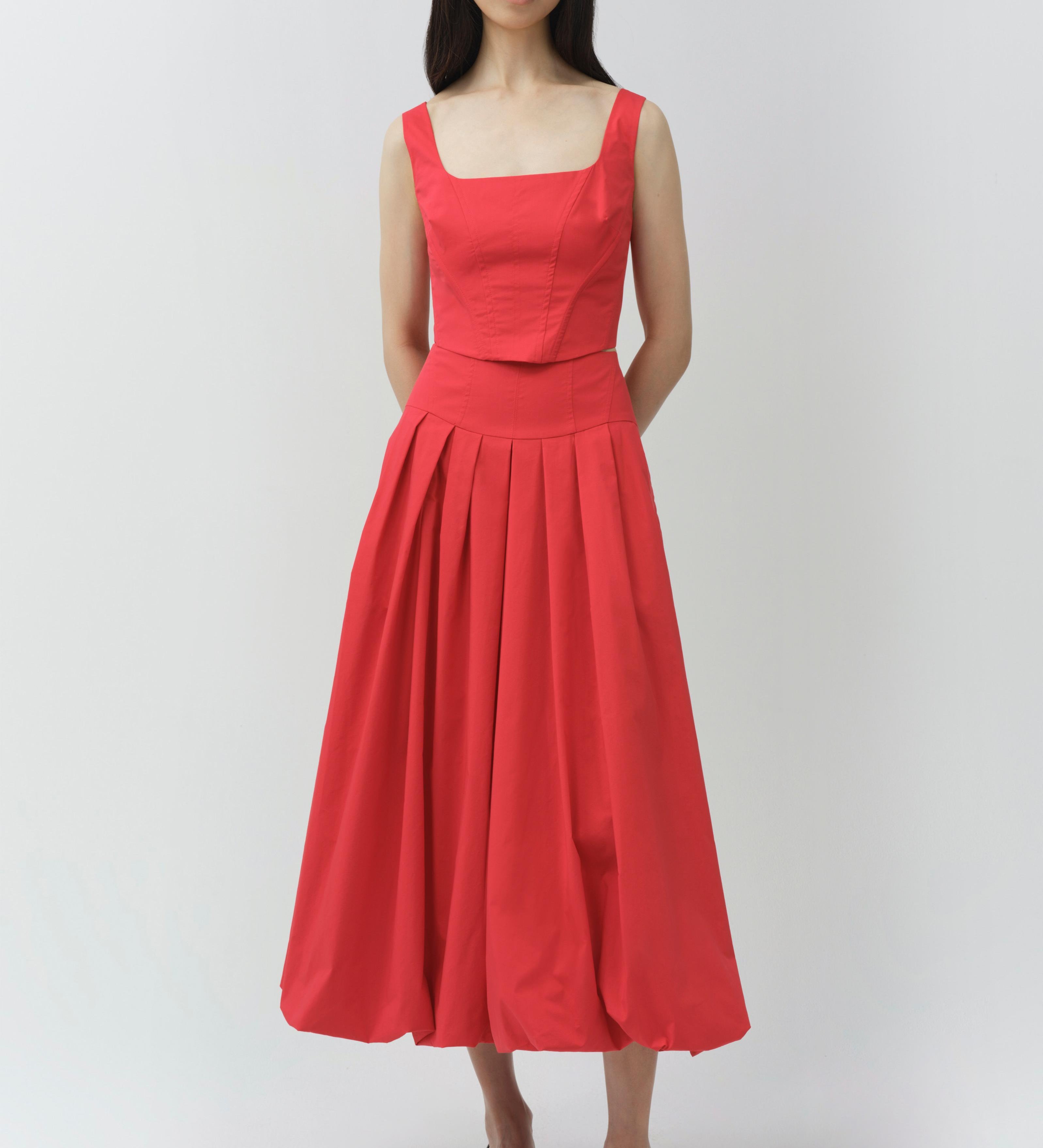 Simkhai - Winsor Cotton Midi Skirt
