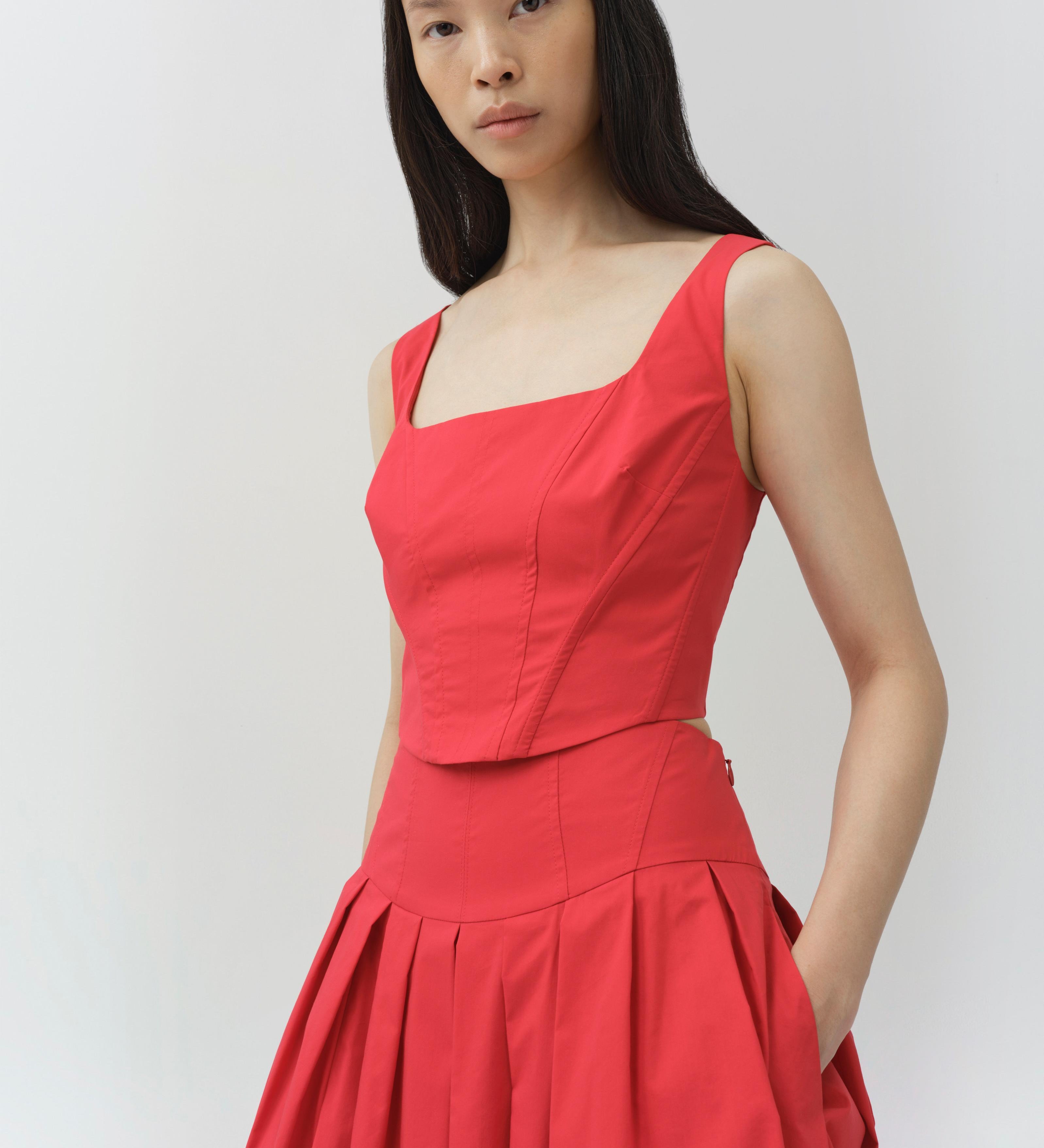 Simkhai - Clio Cotton Bustier Top