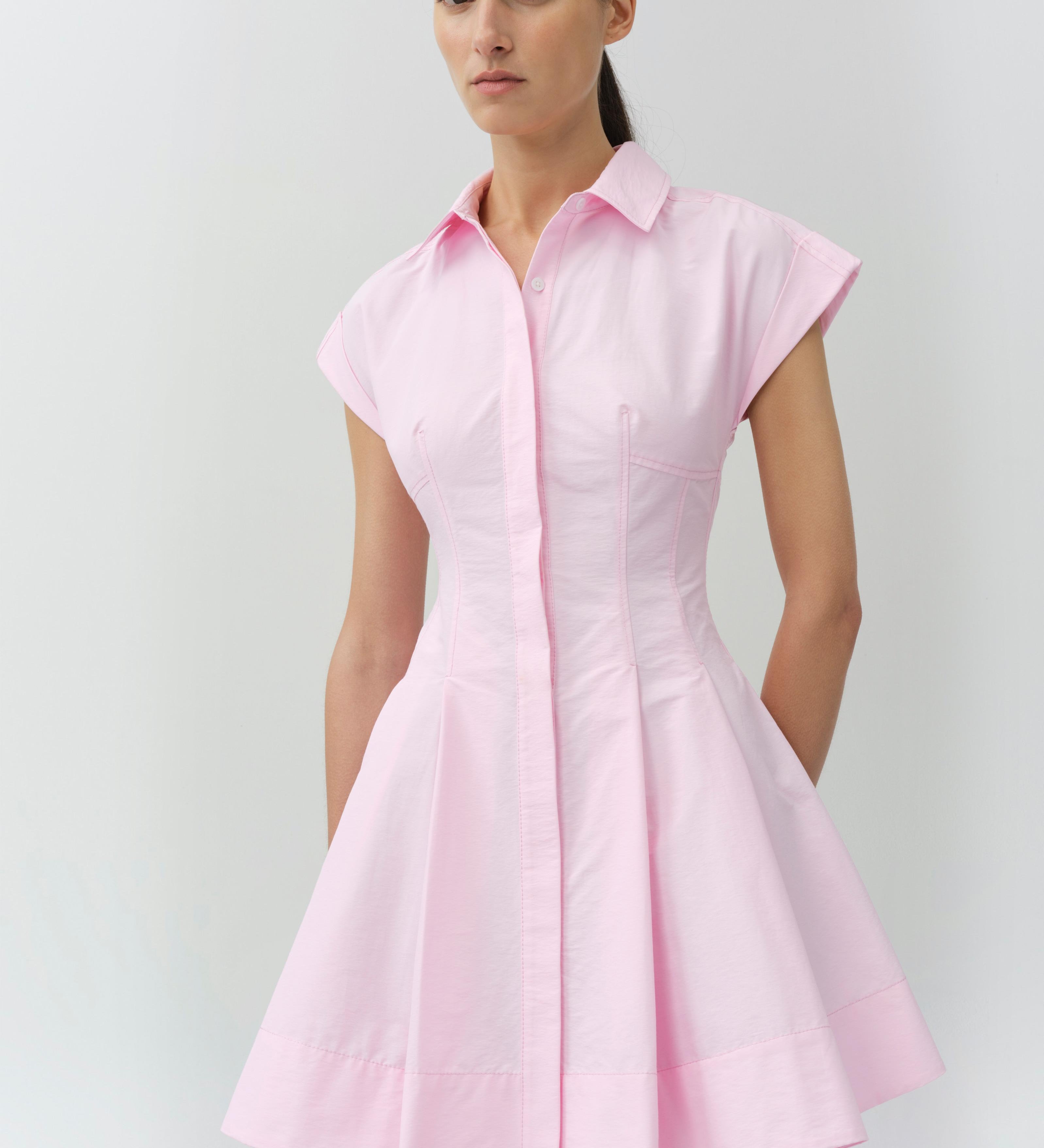 Simkhai - Clemmie Cotton Mini Dress