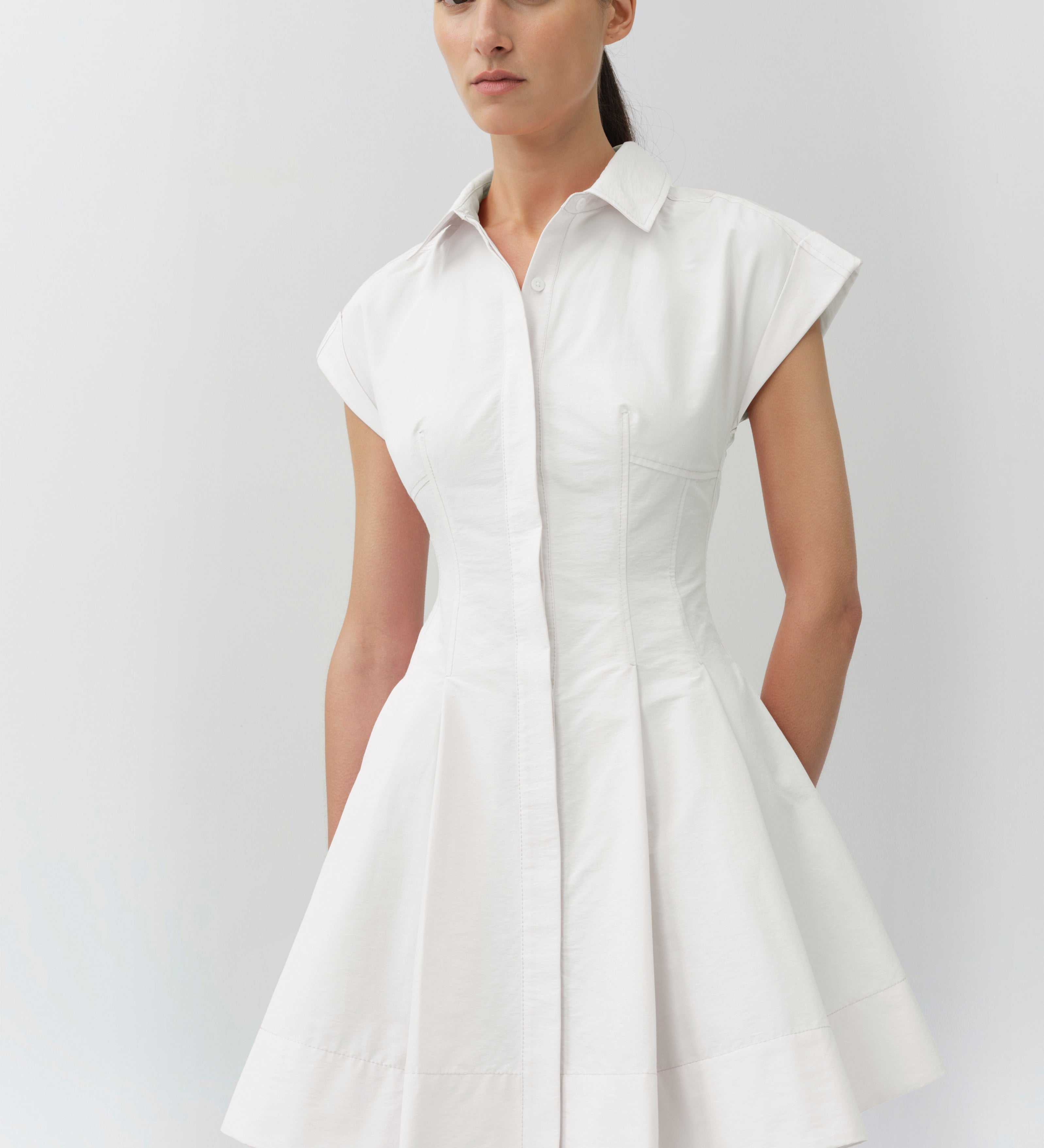 Simkhai - Clemmie Cotton Mini Dress
