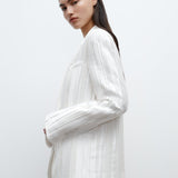 TWP - Next Boyfriend Blazer in Crushed Silk Charmeuse