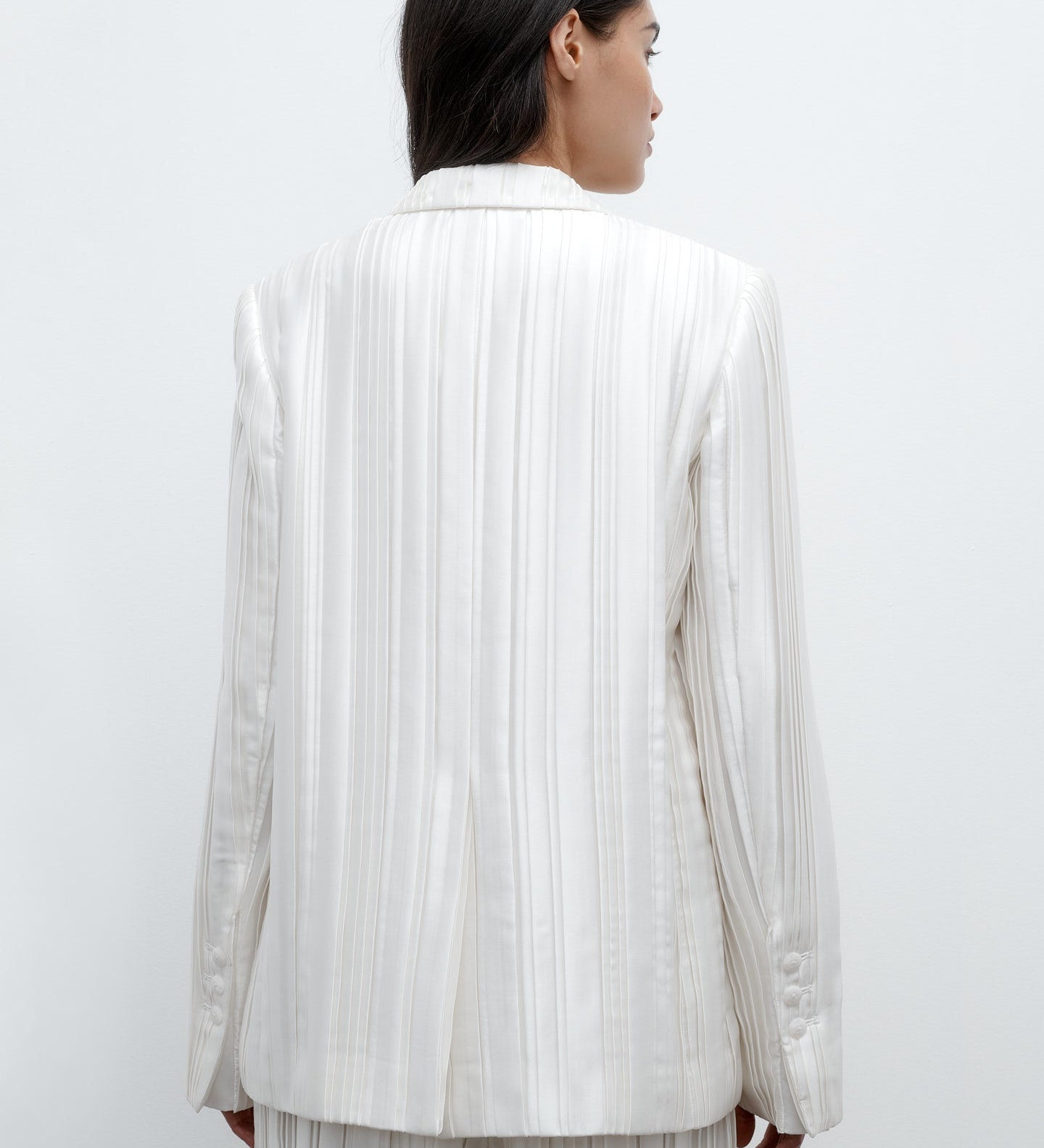 TWP - Next Boyfriend Blazer in Crushed Silk Charmeuse