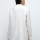 TWP - Next Boyfriend Blazer in Crushed Silk Charmeuse