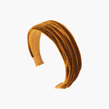 Jennifer Behr - Natasha Velvet Headband -- Topaz