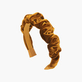 Jennifer Behr - Lia Headband in Velvet -- Topaz