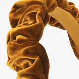 Jennifer Behr - Lia Headband in Velvet -- Topaz