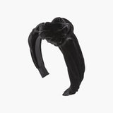 Jennifer Behr - Amina Headband in Velvet -- Black