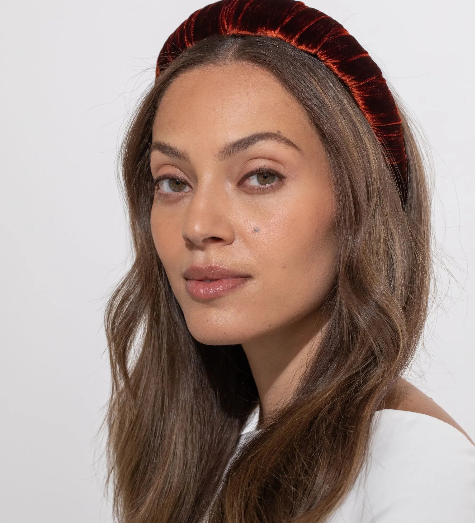 Jennifer Behr - Irene Headband in Velvet