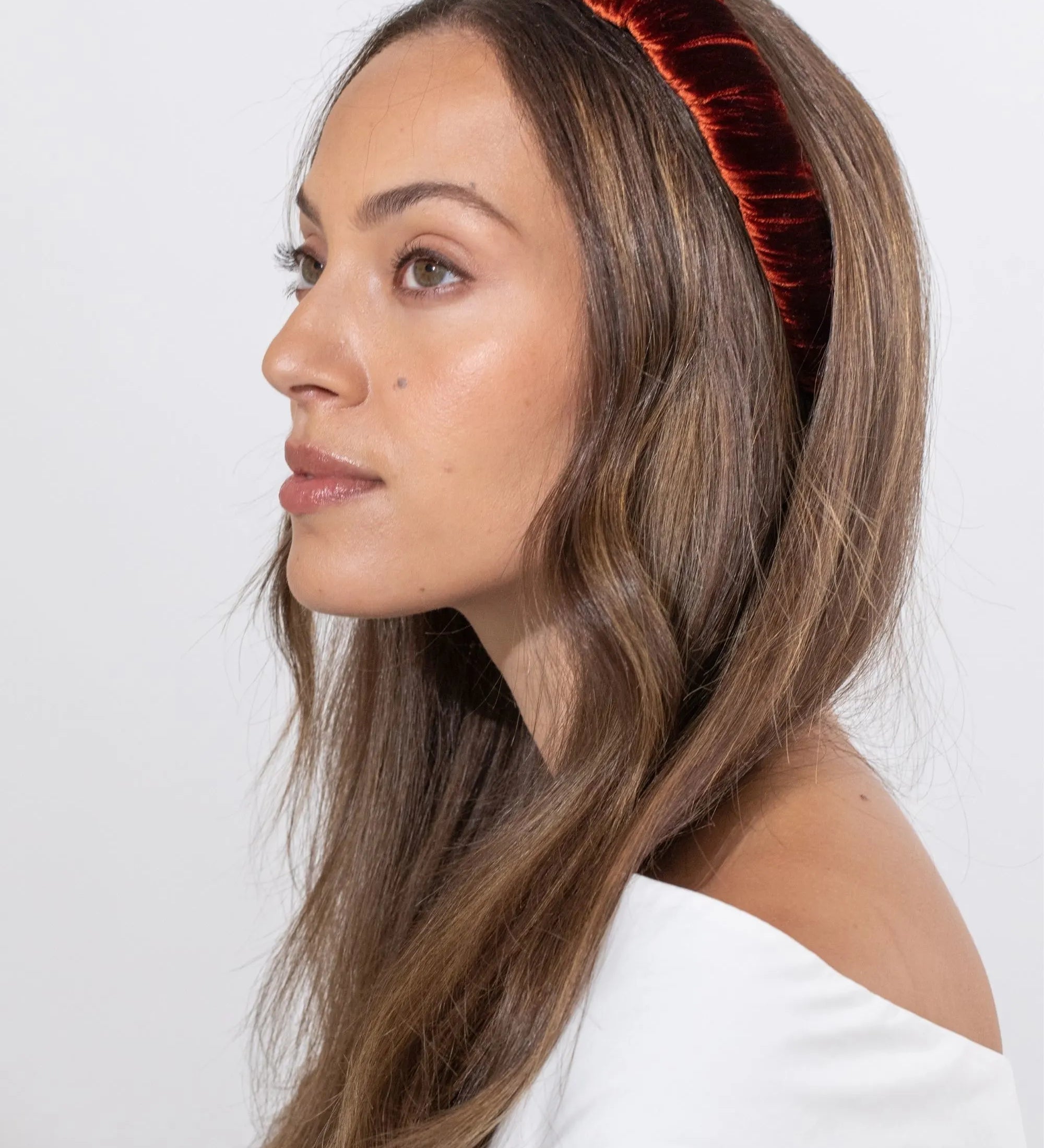 Jennifer Behr - Irene Headband in Velvet