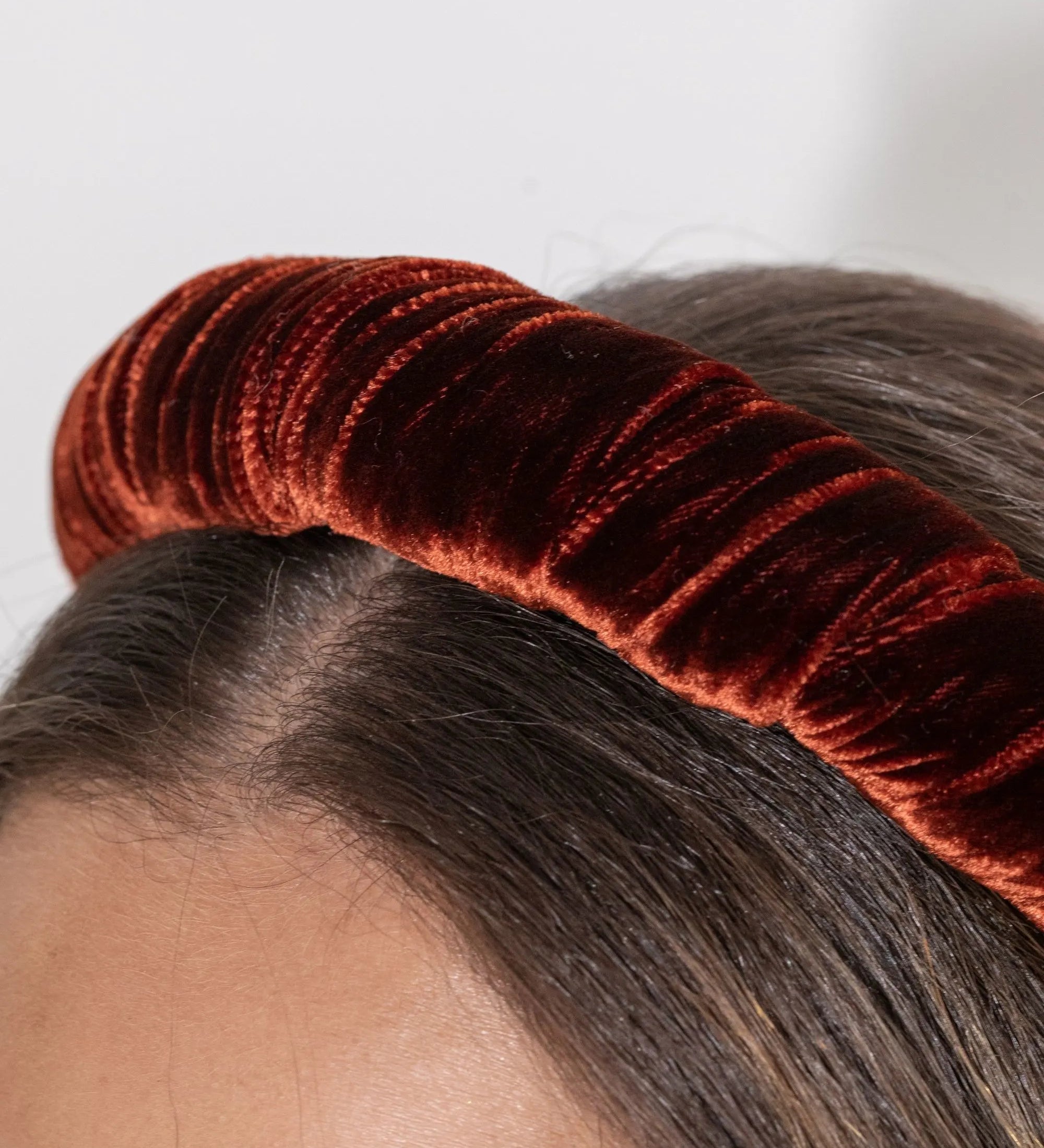 Jennifer Behr - Irene Headband in Velvet