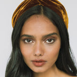 Jennifer Behr - Twist Headband in Velvet -- Topaz