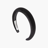 Jennifer Behr - Tori Headband in Velvet -- Black