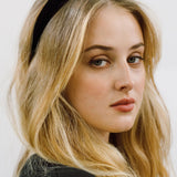 Jennifer Behr - Tori Headband in Velvet -- Black