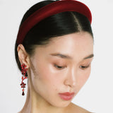 Jennifer Behr - Tori Headband in Velvet