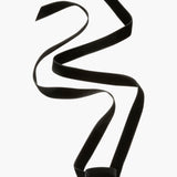 Jennifer Behr - Belle Velvet Ribbon Ponywrap -- Black
