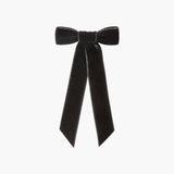 Jennifer Behr - Velvet Bow Barrette -- Black