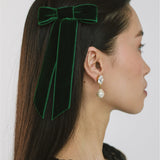 Jennifer Behr - Velvet Bow Barrette