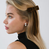 Jennifer Behr - Velvet Bow Barrette