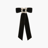 Jennifer Behr - Kinley Bow Barrette -- Black