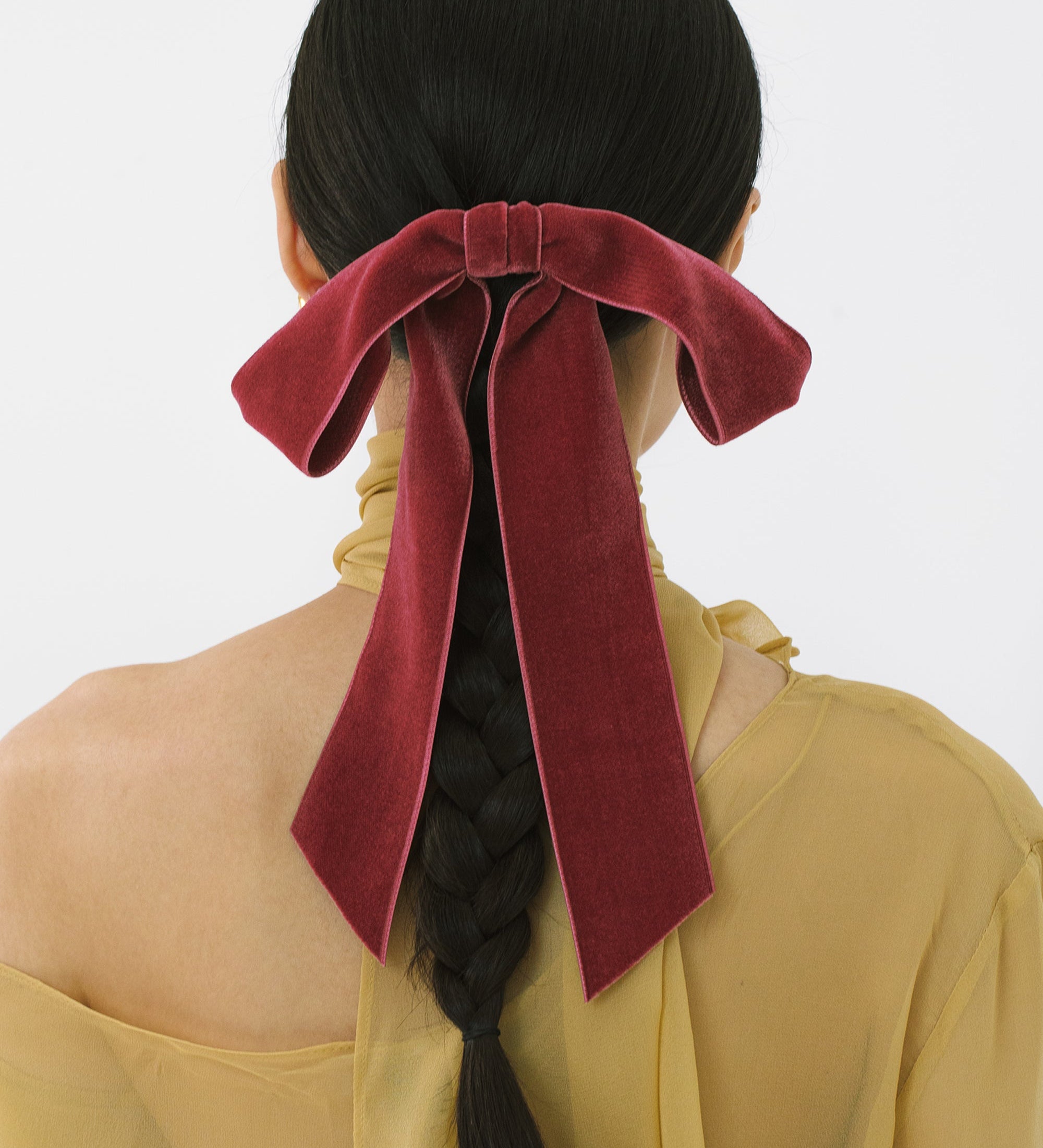Jennifer Behr - Adley Velvet Bow Barrette