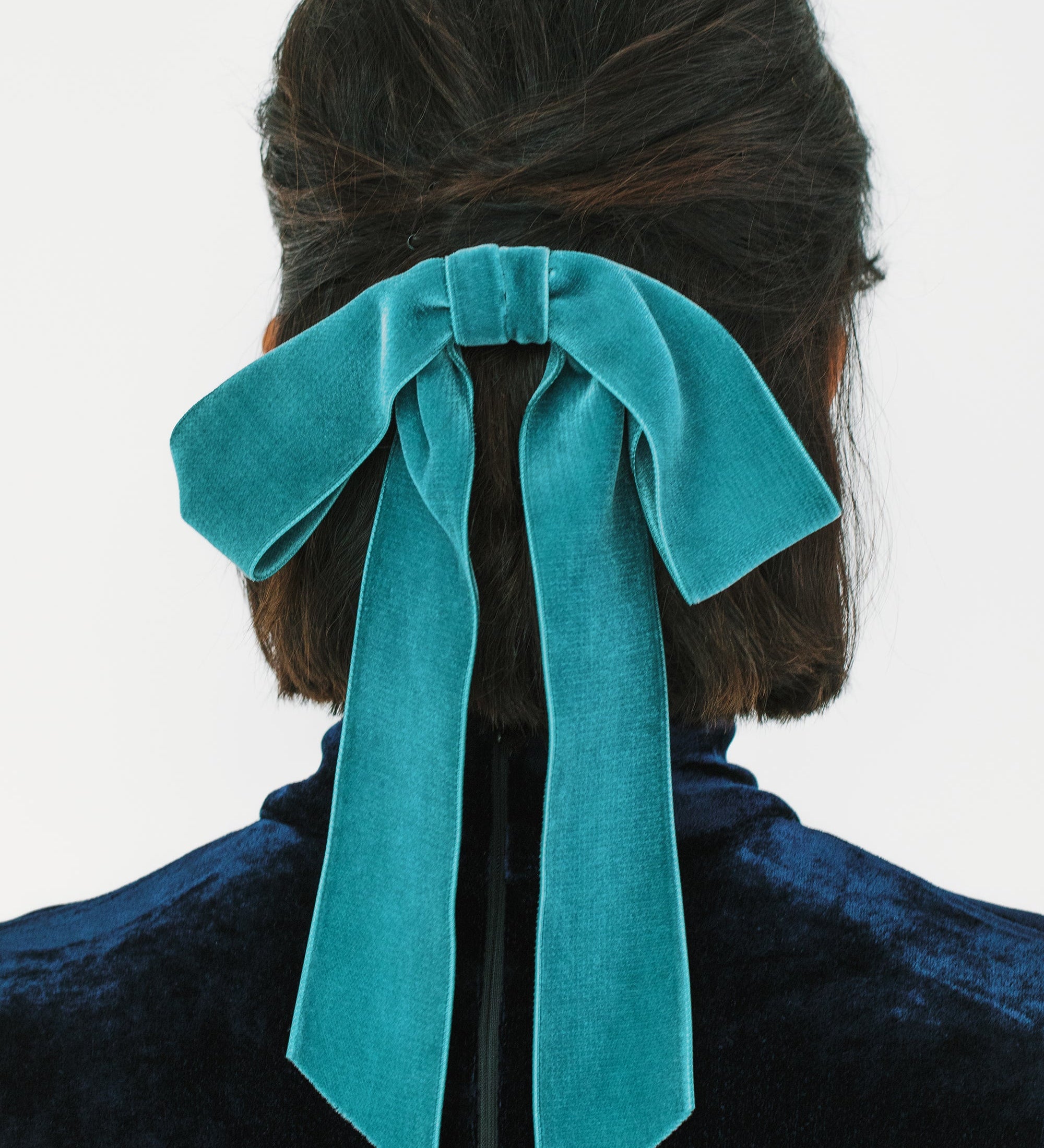 Jennifer Behr - Adley Velvet Bow Barrette