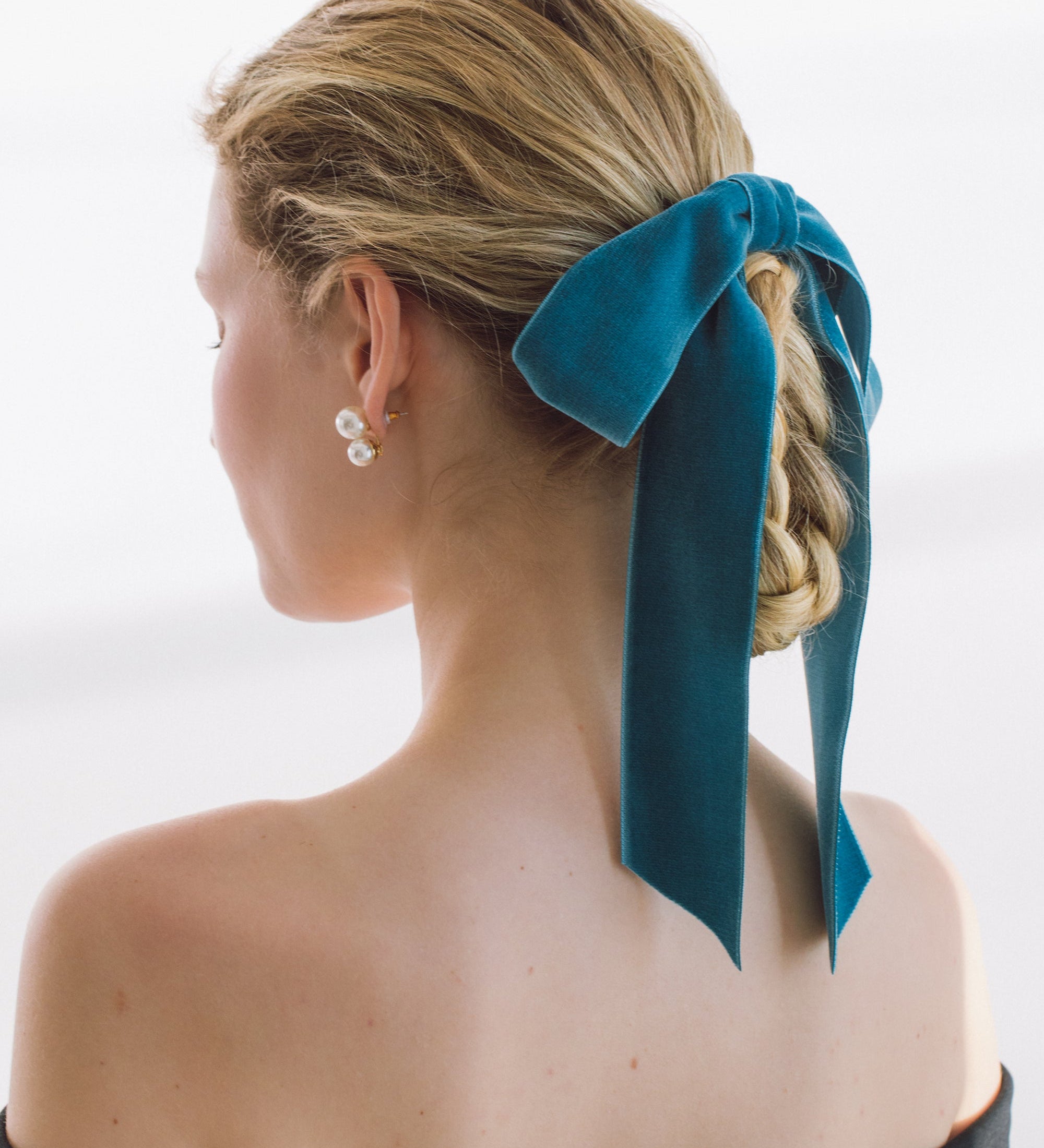 Jennifer Behr - Adley Velvet Bow Barrette