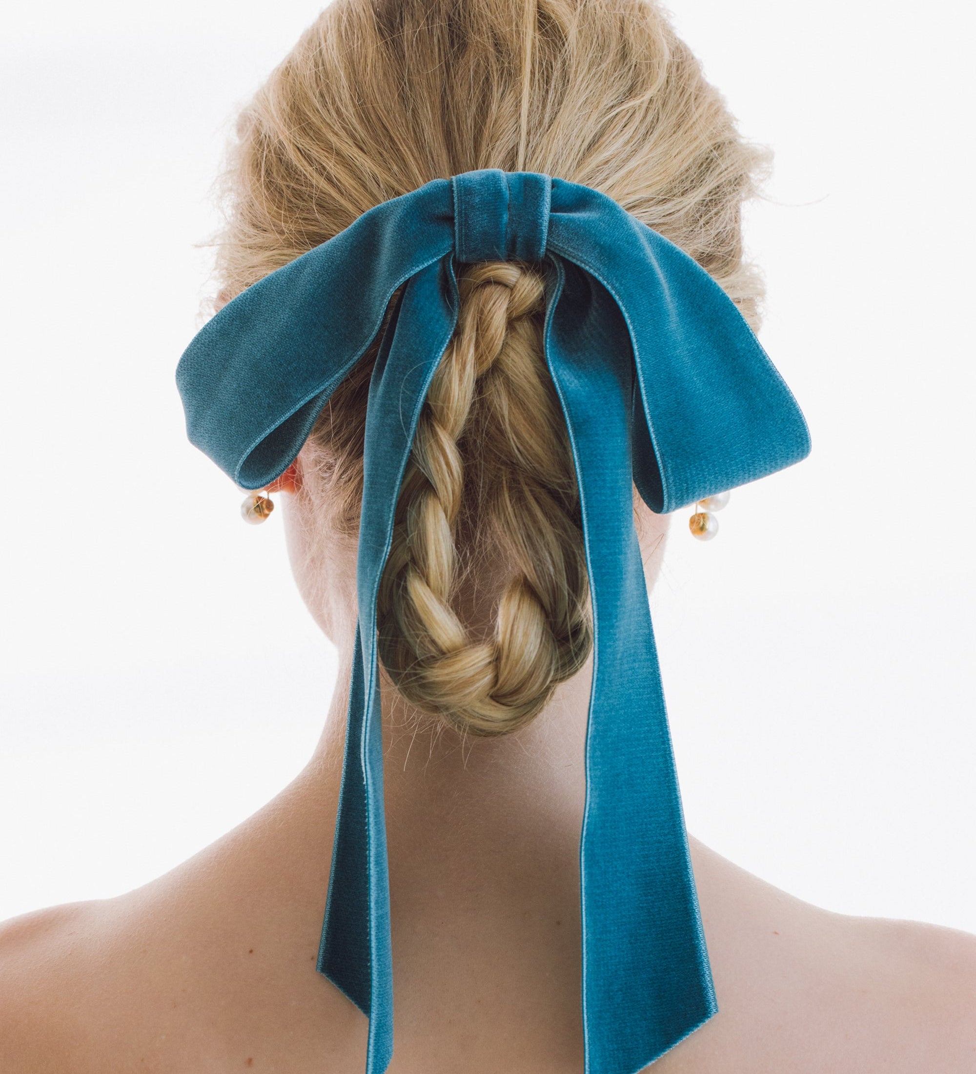 Jennifer Behr - Adley Velvet Bow Barrette