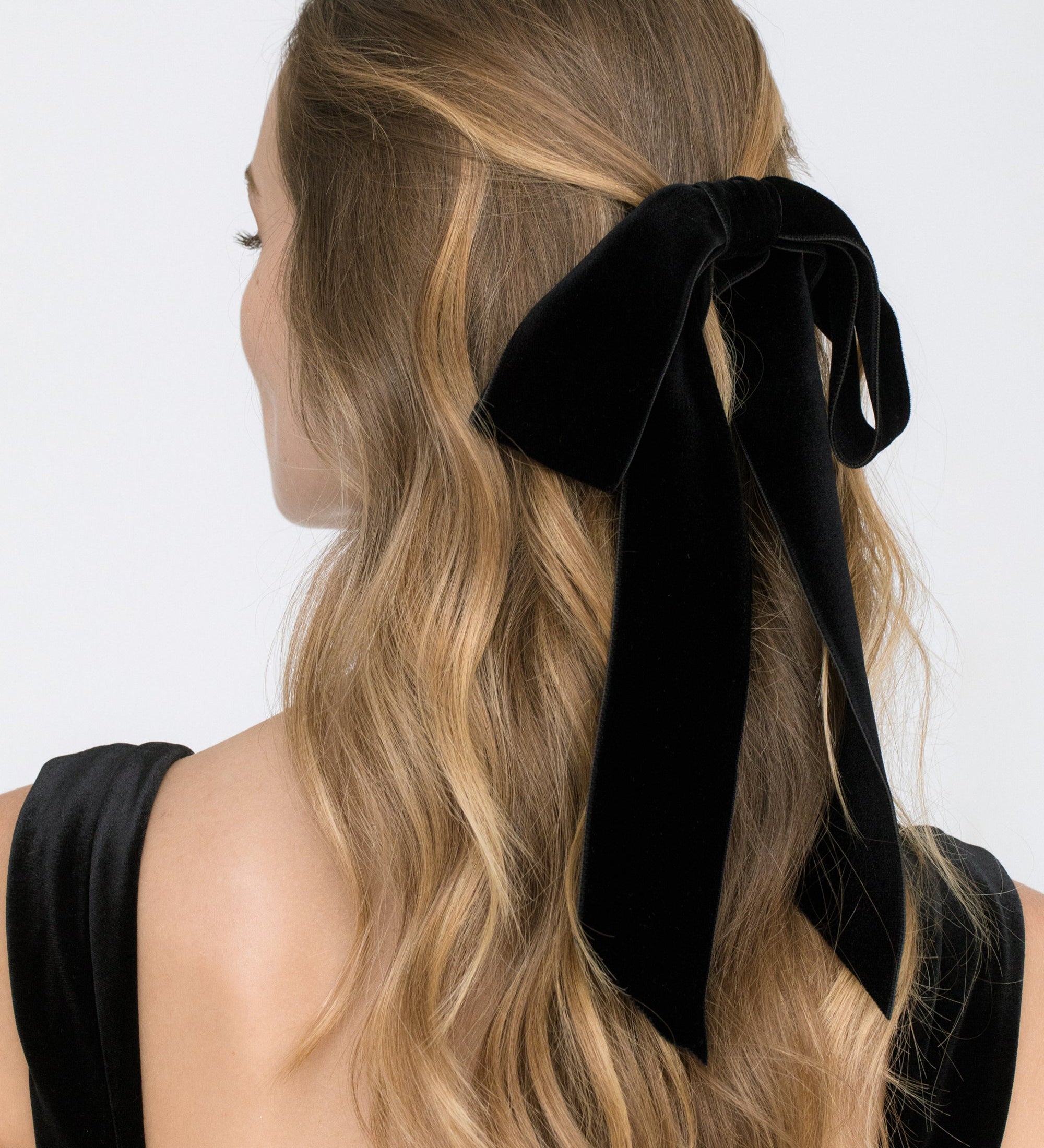Jennifer Behr - Adley Velvet Bow Barrette