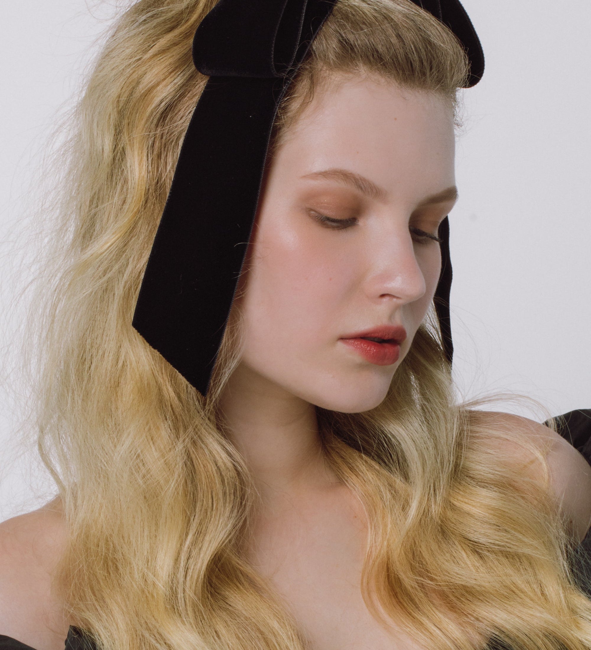 Jennifer Behr - Adley Velvet Bow Barrette