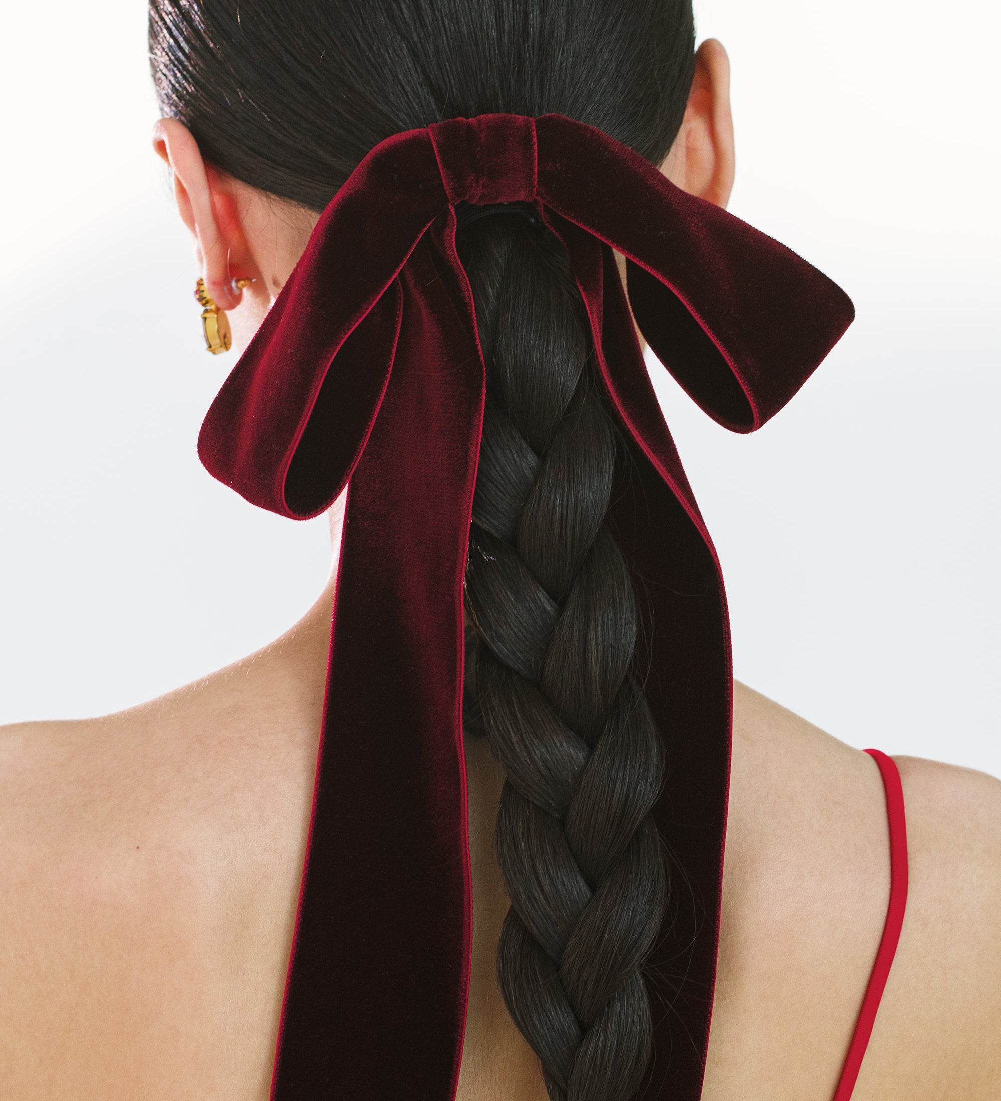 Jennifer Behr - Adley Velvet Bow Barrette