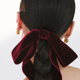 Jennifer Behr - Adley Velvet Bow Barrette