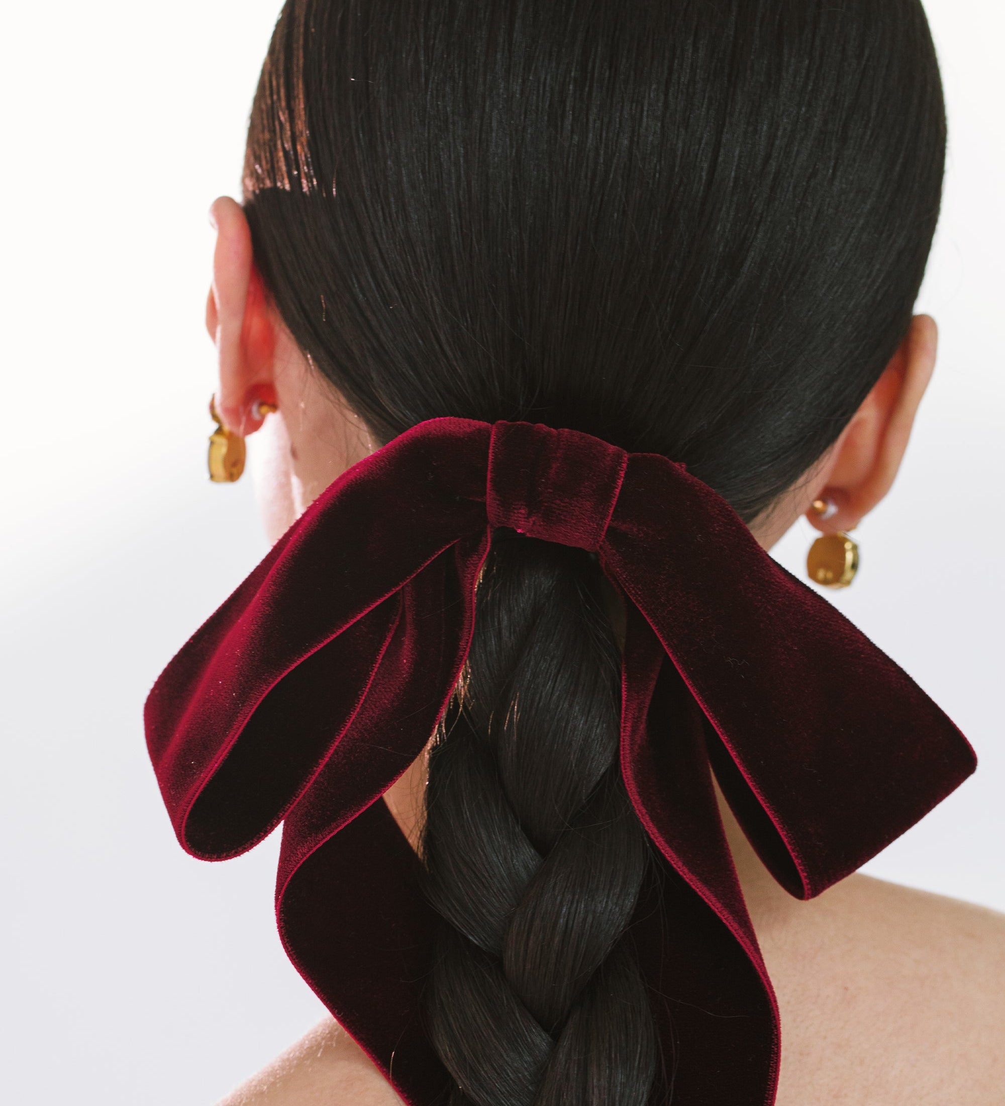 Jennifer Behr - Adley Velvet Bow Barrette
