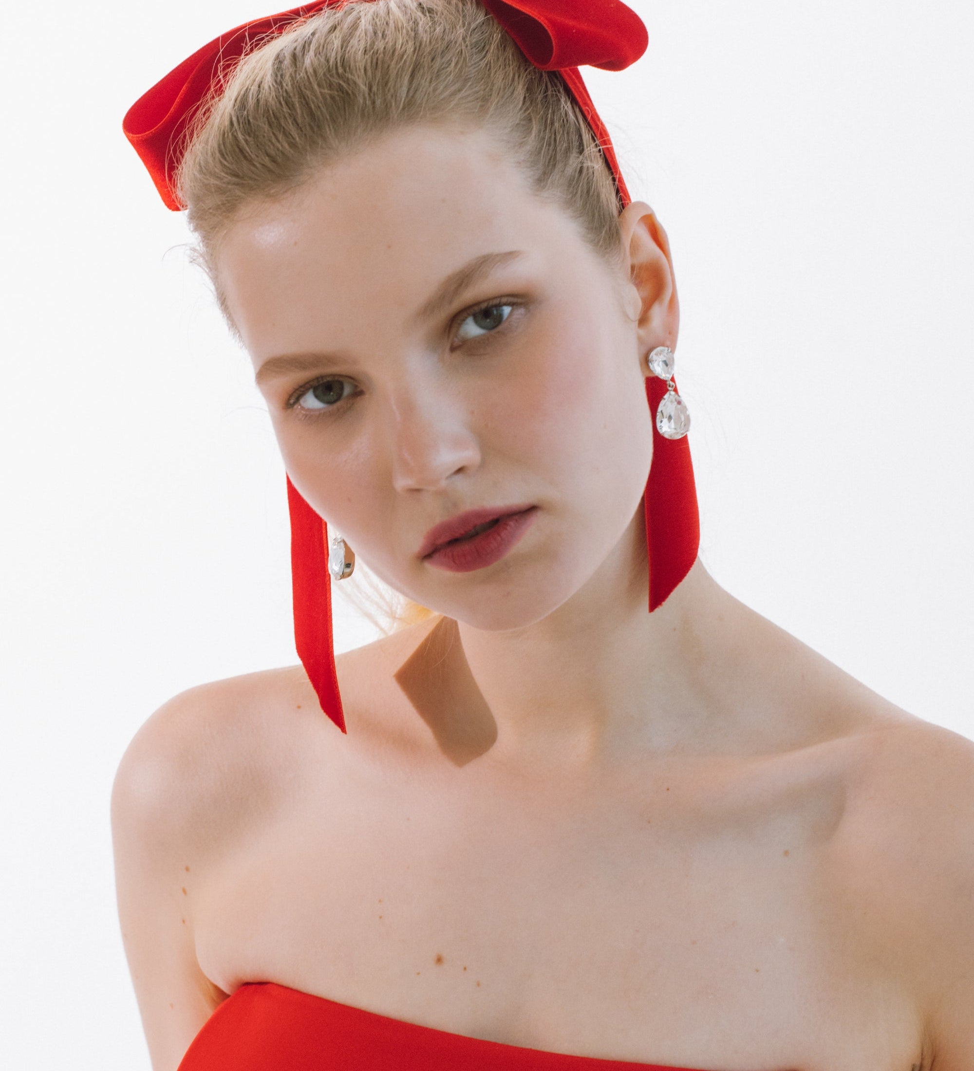 Jennifer Behr - Adley Velvet Bow Barrette
