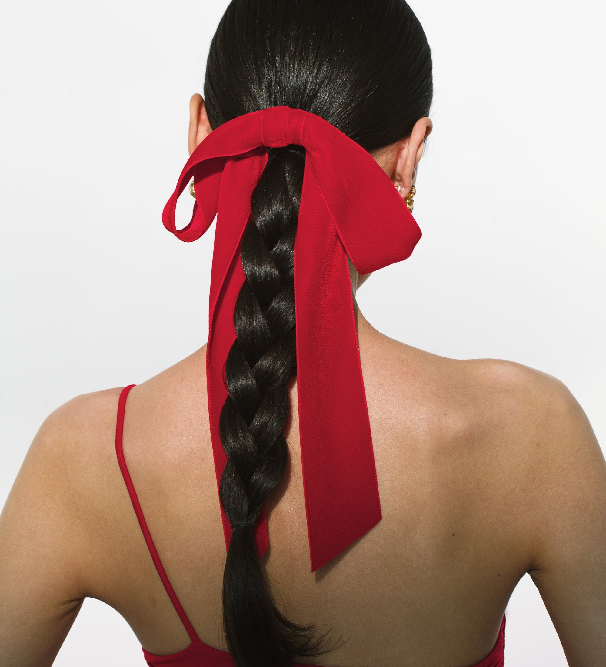 Jennifer Behr - Adley Velvet Bow Barrette