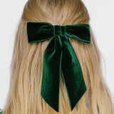 Jennifer Behr - Wide Velvet Bow Barrette