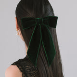 Jennifer Behr - Wide Velvet Bow Barrette