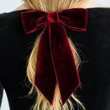 Jennifer Behr - Wide Velvet Bow Barrette