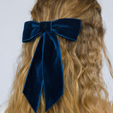 Jennifer Behr - Wide Velvet Bow Barrette