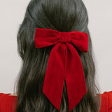 Jennifer Behr - Wide Velvet Bow Barrette